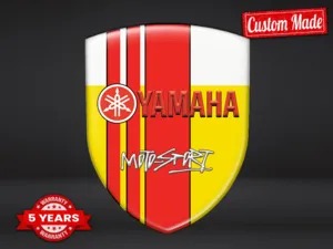 Yamaha Adesivo Logo Resistente Pregiato Professionale